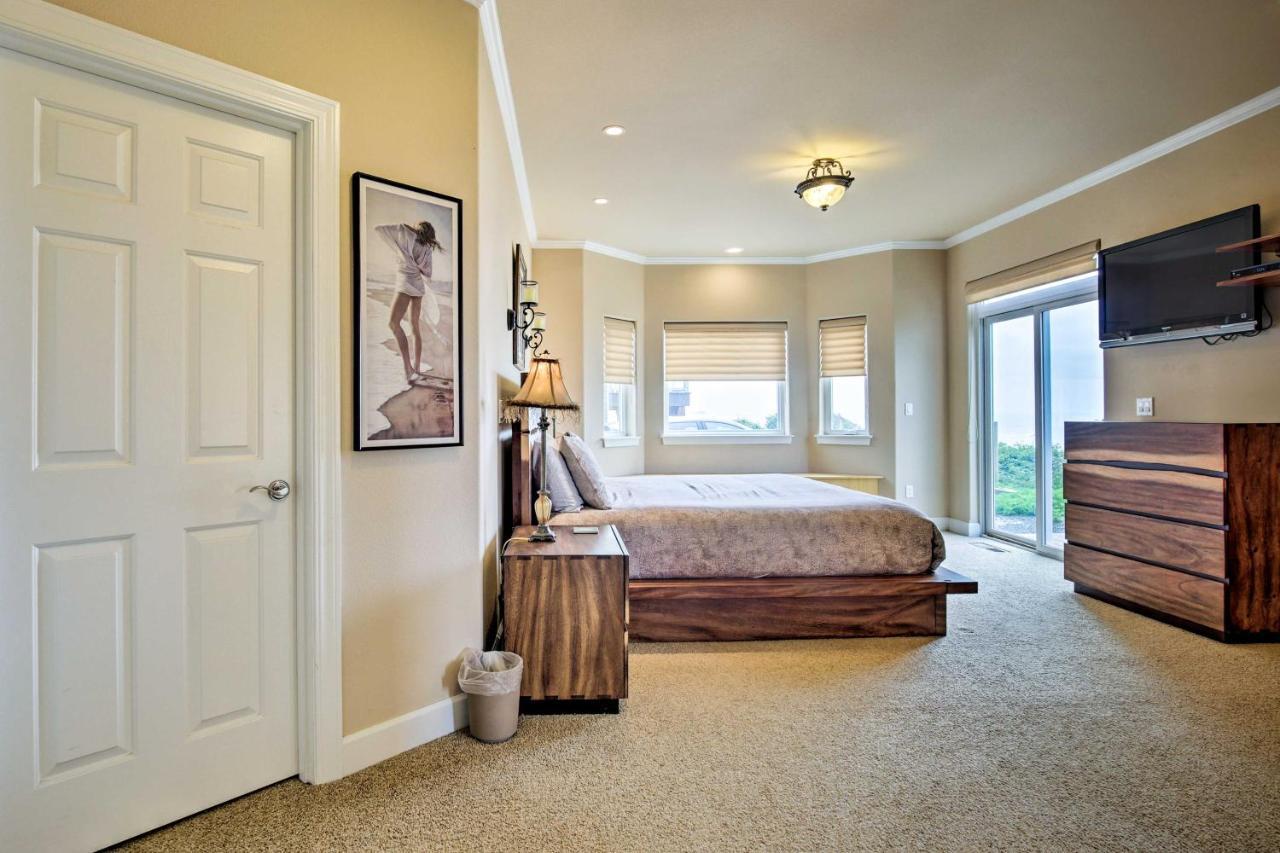 Oceanfront South Beach Home With Hot Tub And Sauna نيوبورت المظهر الخارجي الصورة